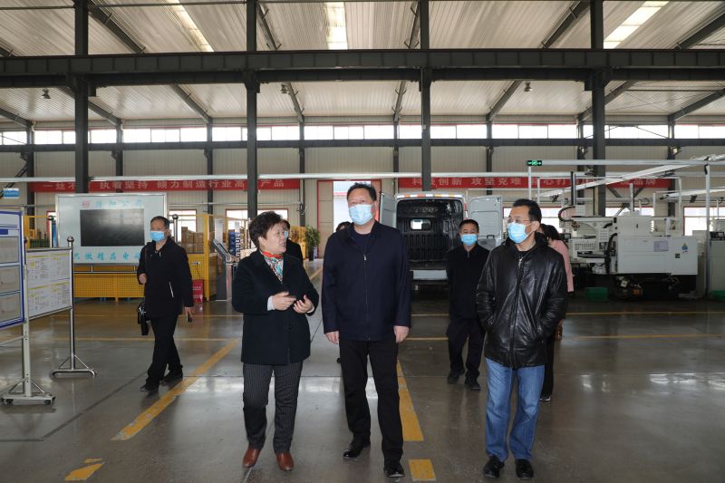 安阳市政协副主席刘鸿民一行，深入安阳市华阳电磁铁制造有限公司调研“万人助万企”政策落实情况